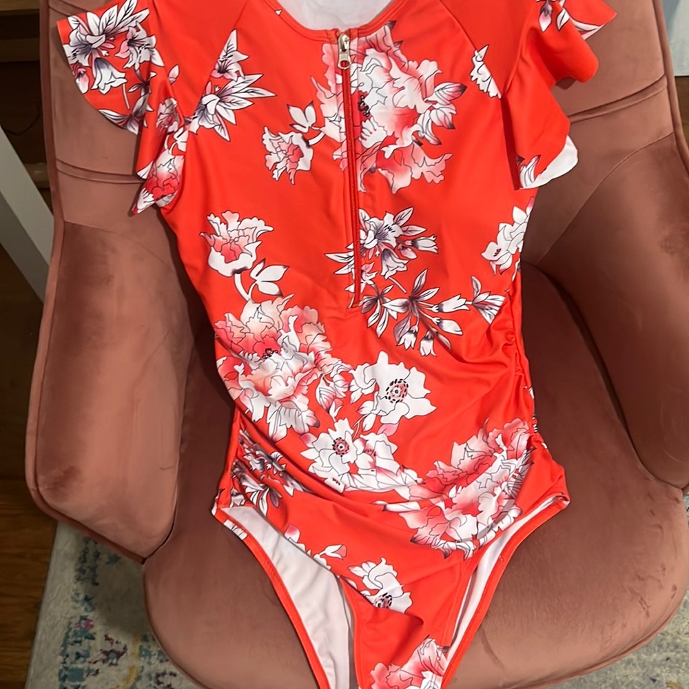 One piece shein bathing suit